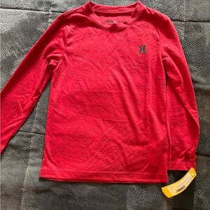 NWT HURLEY boys 5-6y long sleeve shirt